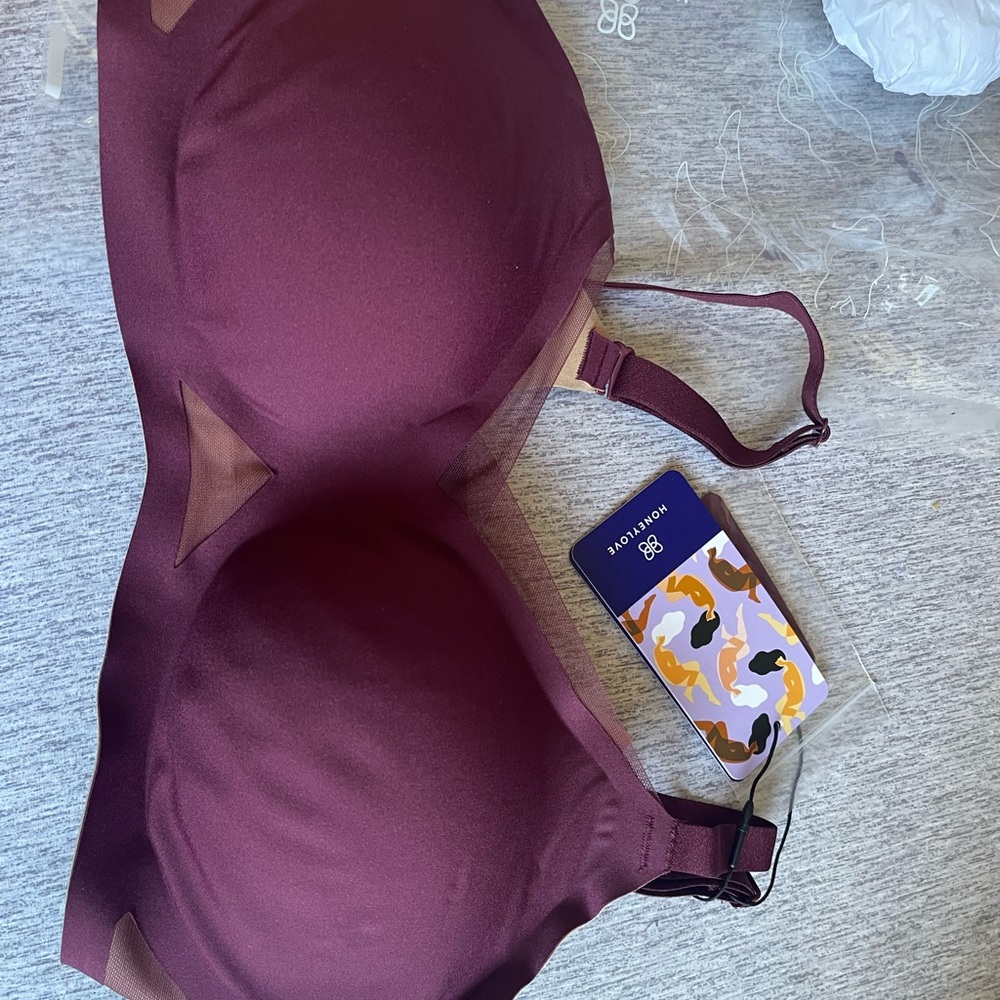 Honeylove Liftwear Crossover Bra - Fig (Women's)